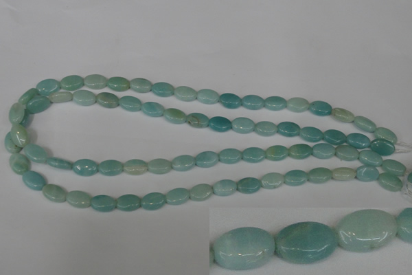 CAM622 15.5 inches 8*12mm oval Chinese amazonite gemstone beads