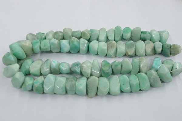CAM640 15.5 inches 12*16mm - 15*20mm nuggets amazonite gemstone beads