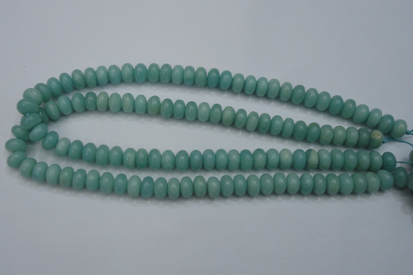 CAM910 15.5 inches 6*10mm rondelle amazonite gemstone beads wholesale