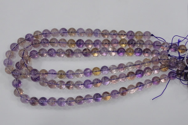 CAN01 15.5 inches 6mm round natural ametrine gemstone beads