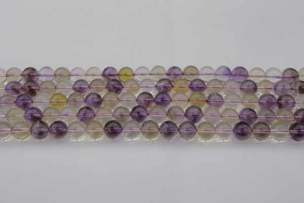 CAN168 15.5 inches 10mm round natural ametrine beads wholesale