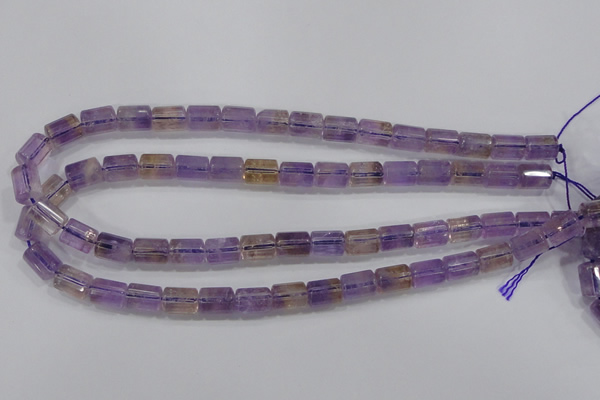 CAN27 15.5 inches 8*12mm column natural ametrine gemstone beads