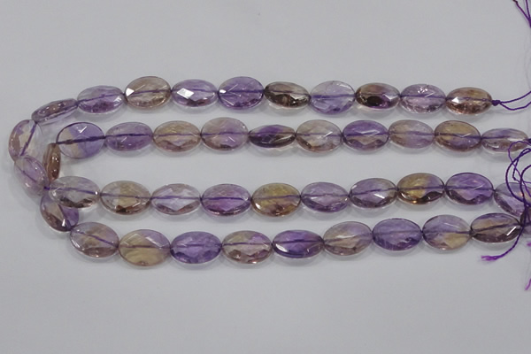 CAN33 15.5 inches 13*18mm faceted oval natural ametrine beads