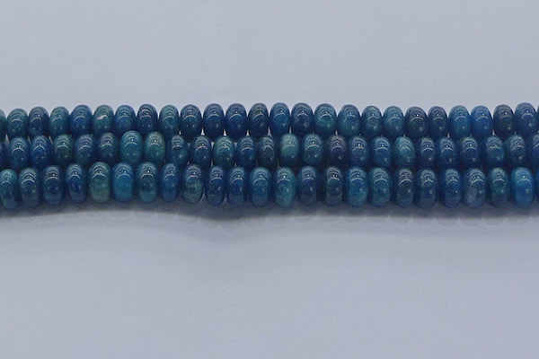 CAP371 15.5 inches 6*10mm rondelle apatite gemstone beads