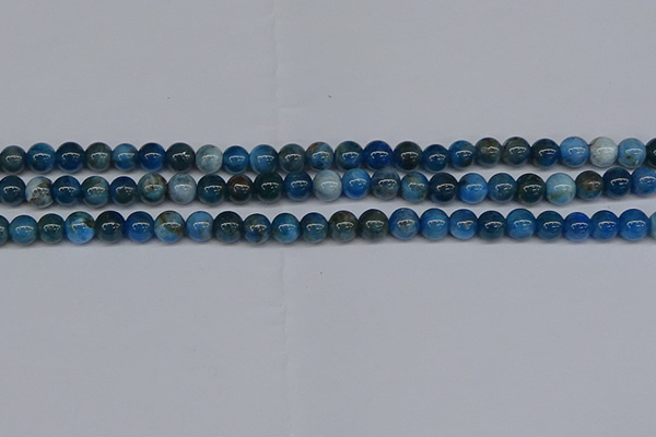 CAP411 15.5 inches 6mm round apatite gemstone beads wholesale