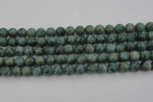 CAP502 15.5 inches 10mm round natual green apatite beads