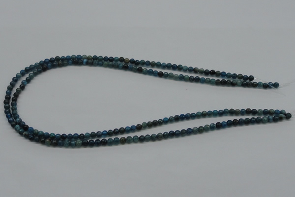 CAP51 15.5 inches 4mm round dyed apatite gemstone beads wholesale