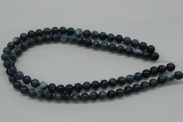 CAP54 15.5 inches 10mm round dyed apatite gemstone beads wholesale