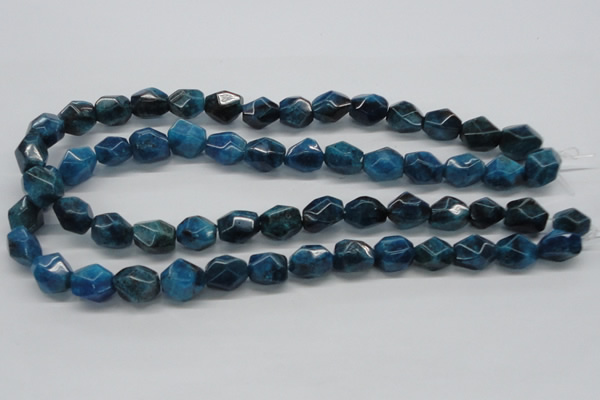 CAP61 15.5 inches 13*15mm nugget dyed apatite gemstone beads wholesale