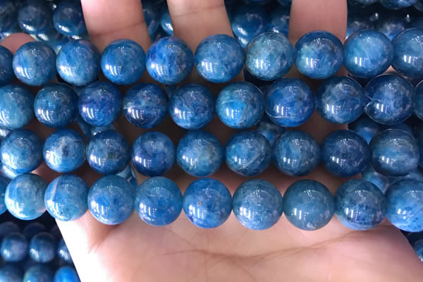 CAP645 15.5 inches 12mm round natural apatite gemstone beads