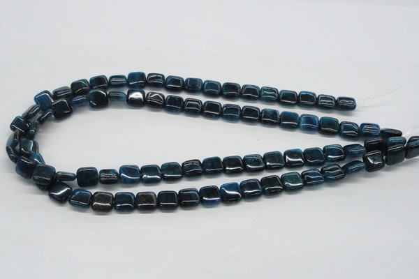 CAP71 15.5 inches 10*10mm square dyed apatite gemstone beads wholesale