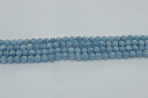 CAQ526 15.5 inches 5mm round AA+ grade natural aquamarine beads