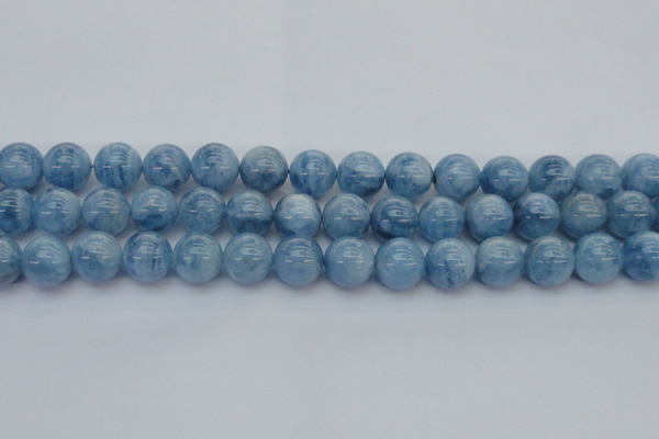 CAQ547 15.5 inches 12mm round AAAA grade natural aquamarine beads