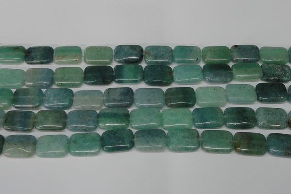 CAQ647 15.5 inches 15*20mm rectangle aquamarine gemstone beads
