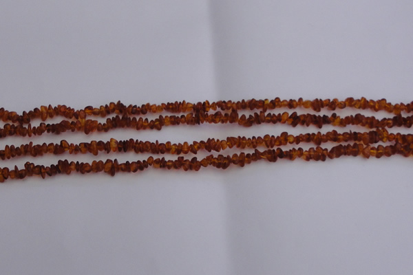 CAR201 24 inches 3*6mm natural amber chips beads wholesale