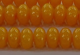 CAR410 15.5 inches 6*9mm rondelle synthetic amber beads wholesale