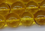 CAR566 15.5 inches 13mm - 14mm round natural amber beads wholesale