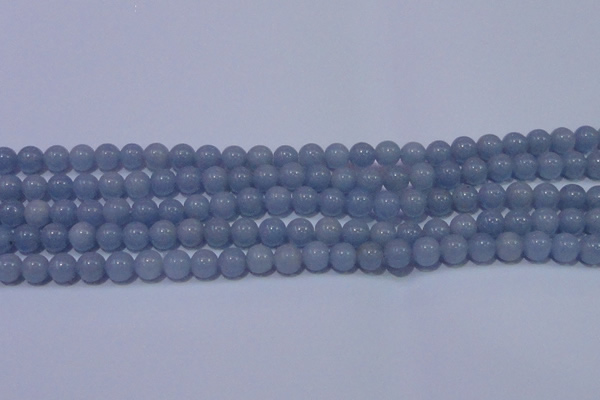 CAS201 15.5 inches 6mm round blue angel skin gemstone beads
