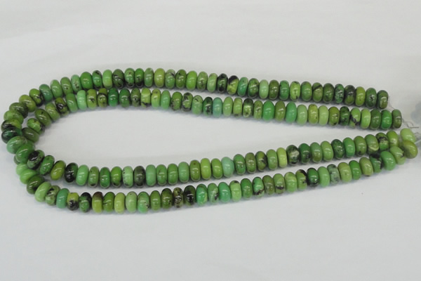 CAU27 15.5 inches 5*10mm rondelle australia chrysoprase beads wholesale