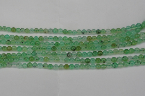CAU350 15.5 inches 4mm round Australia chrysoprase beads