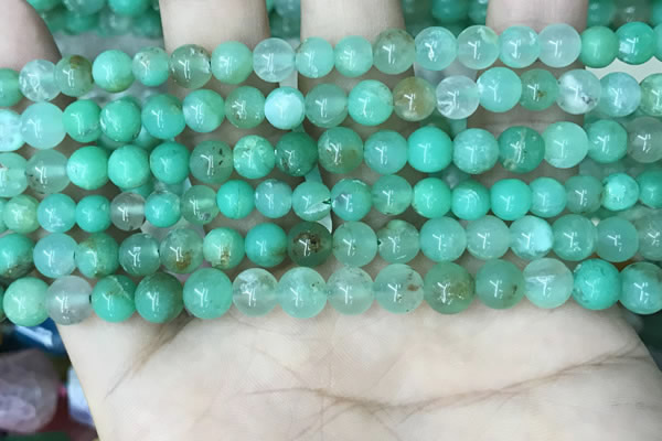 CAU440 15.5 inches 6.5mm - 7mm round Australia chrysoprase beads