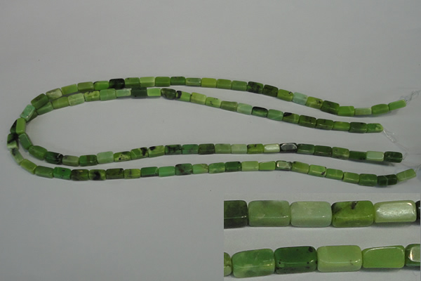 CAU59 15.5 inches 4*8mm cuboid Australia chrysoprase beads