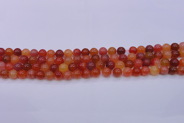CBC413 15.5 inches 10mm AA grade round orange chalcedony beads