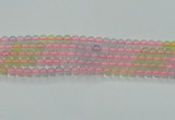 CBC420 15.5 inches 4mm round mixed chalcedony beads wholesale
