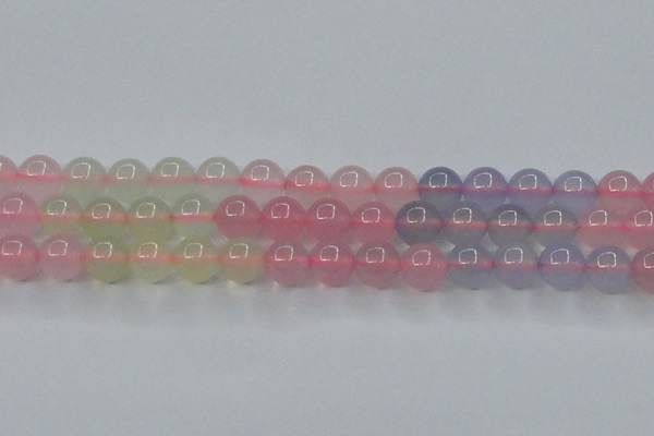 CBC422 15.5 inches 8mm round mixed chalcedony beads wholesale