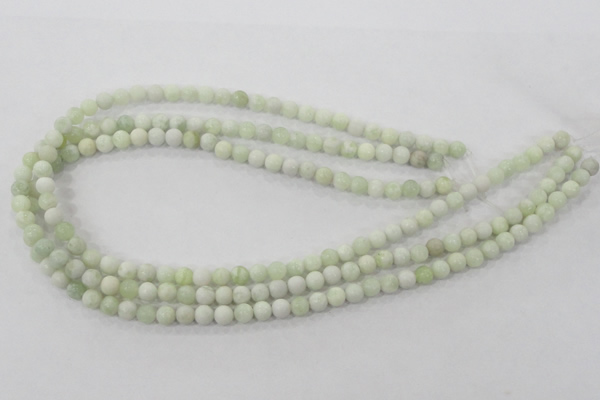 CBJ202 15.5 inches 6mm round butter jade beads wholesale