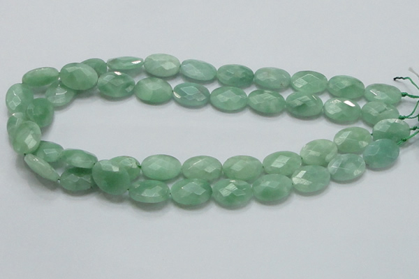 CBJ30 15.5 inches 13*18mm faceted oval jade beads wholesale