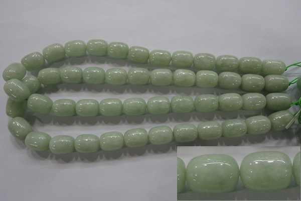CBJ321 15.5 inches 12*16mm drum A grade natural jade beads