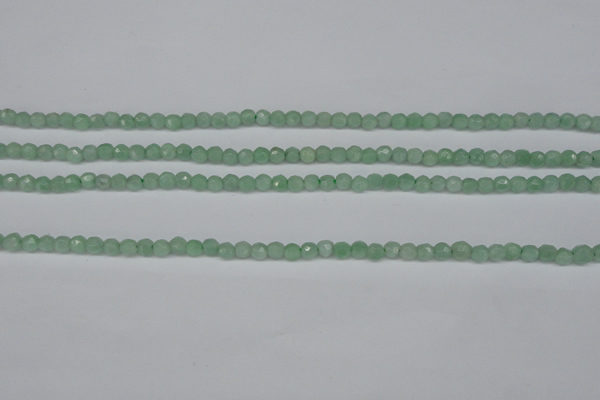 CBJ45 15.5 inches 3mm faceted round jade beads wholesale