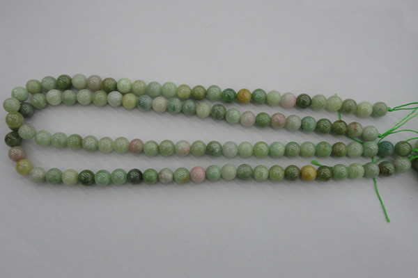 CBJ602 15.5 inches 8mm round jade beads wholesale