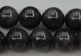 CBJ658 15.5 inches 10mm round black jade beads wholesale
