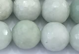 CBJ683 15 inches 10mm faceted round jade gemstone beads