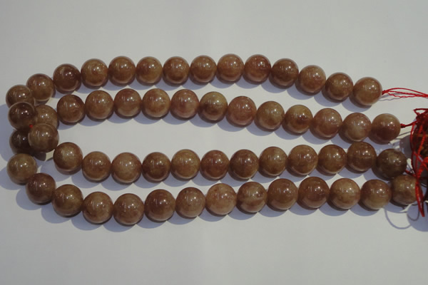 CBQ05 15.5 inches 12mm round strawberry quartz beads wholesale
