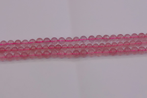 CBQ481 15.5 inches 6mm round strawberry quartz beads wholesale