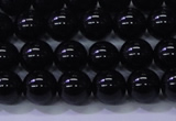 CBQ501 15.5 inches 6mm round natural black quartz beads