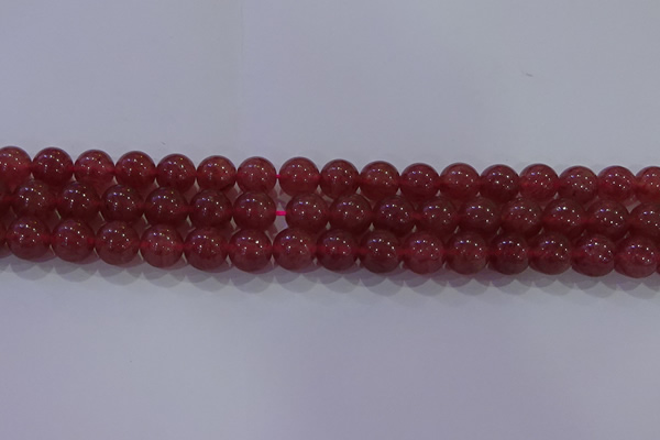 CBQ623 15.5 inches 10mm round strawberry quartz beads wholesale