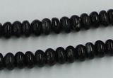 CBT04 16 inches 4*8mm rondelle natural biotite beads wholesale