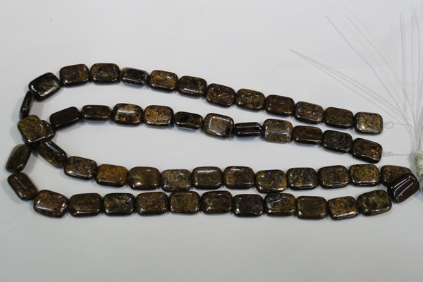 CBZ236 15.5 inches 12*16mm rectangle bronzite gemstone beads