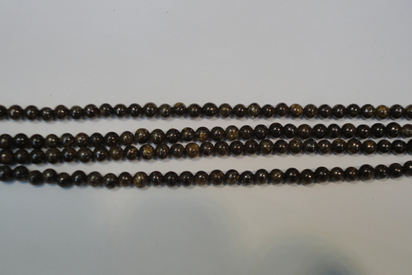 CBZ252 15.5 inches 3mm round bronzite gemstone beads wholesale