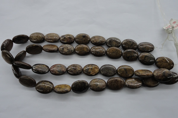 CBZ306 15.5 inches 15*20mm oval bronzite gemstone beads wholesale
