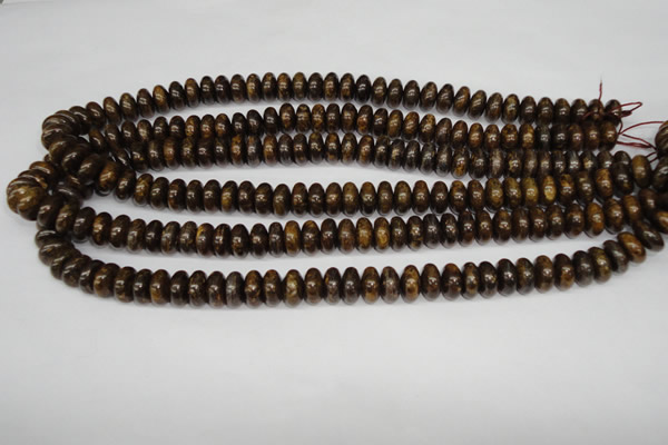 CBZ401 15.5 inches 6*10mm rondelle bronzite gemstone beads