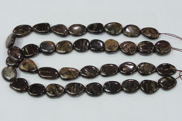 CBZ60 15.5 inches 18*25mm freeform bronzite gemstone beads