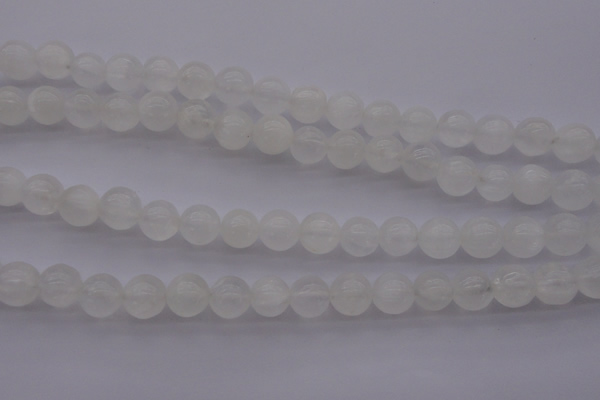 CCA354 15.5 inches 10mm round white calcite beads wholesale