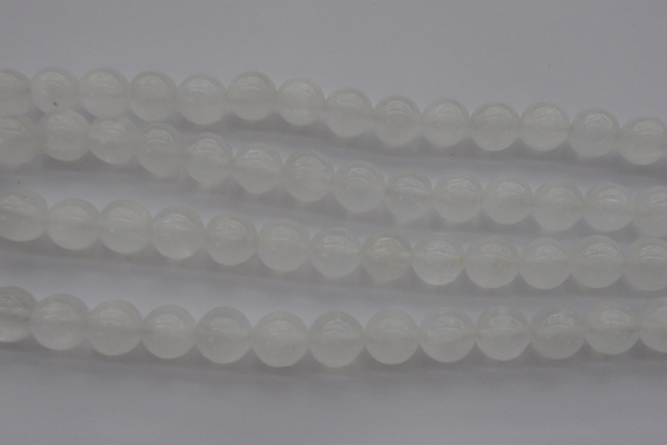 CCA355 15.5 inches 12mm round white calcite beads wholesale
