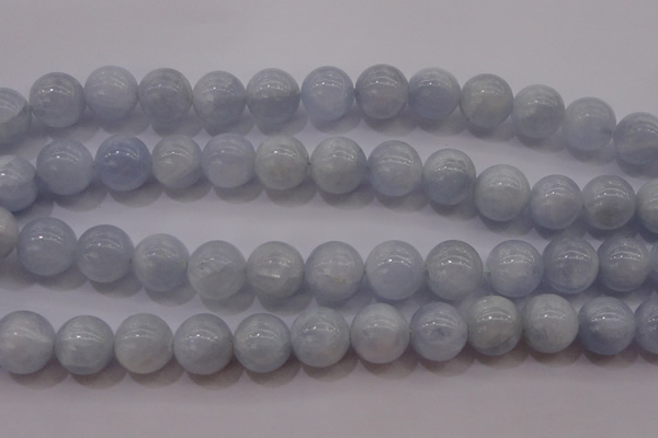 CCA404 15.5 inches 12mm round blue calcite beads wholesale
