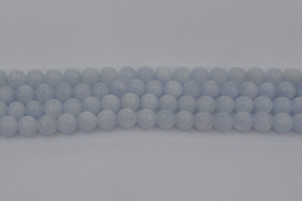 CCA407 15.5 inches 10mm round blue calcite gemstone beads